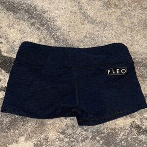 Fleo Women's Dark Blue Athletic Shorts